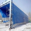 新型伸缩移动喷漆房 10米15米20米定制方案