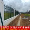 厂家专业生产吉安锌钢护栏 小区厂区围墙护栏 学校园林围墙栅栏厂