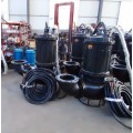 南阳耐磨潜污泵  工程专用双搅拌器潜渣泵