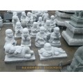 锦州大型寿山石雕罗汉图片六度小沙弥石雕图片