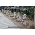 姜堰北魏石雕件罗汉图片杭州小和尚石雕