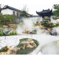 广西柳州景区喷雾景观降温需要哪些设备-景区喷雾效果的案例视频