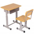 厂家直销现代双升降课桌椅  单人学习课桌椅