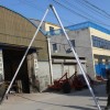 10米铝合金三脚抱杆 12米三脚架立杆机 15米水泥杆立杆器