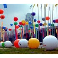 深圳气模公司 深圳空飘气球 深圳双层落地气球