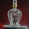 高硼硅玻璃工艺酒瓶|创意耐高温玻璃坛子形空酒瓶