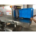 工业内十二格塑料箱清洗机双层过滤网 有效的过滤杂质