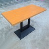 餐厅木制桌子，实木方桌款式，餐厅食堂桌椅