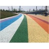 彩色聚氨酯胶粘石透水路面施工公司北京京凯腾达