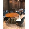 古典餐桌椅供应厂家，实木桌子款式，实木圆桌