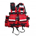 水域救援重型救生衣150N大浮力前后可拆卸口袋可提供检测报告