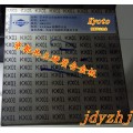 日本共立超硬合金KX01钨钢板材材质证明书