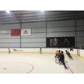 体博会冰球场围栏溜冰比赛专用围栏定制生产