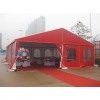 婚庆喜蓬厂家 定做家宴帐篷 出售红色篷房 亚太篷房制造公司