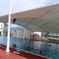 泳池膜结构遮阳棚费用