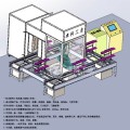 江西汽车装饰条自动喷涂生产线设备 标准化柔性机器人涂装工作站