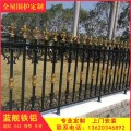 庭院铝艺护栏 小区防护栏杆 仿竹铝护栏供应商
