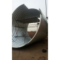 贵州马蹄形金属波纹涵管  拱形钢制波纹管涵 排水管道