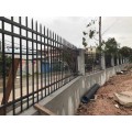 东莞工厂围墙栏杆 铁艺栅栏 学校防攀护栏