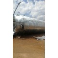 贵州5米跨度钢波纹管涵施工 金属波纹涵管排水