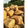 大型石材批发基地吨位石黄蜡石厂家一手货源天然景观石
