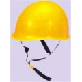 安全帽YS125-03-01 黄白树脂绝缘安全帽