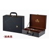 新品十字纹双支皮酒盒，红酒盒包装，皮酒盒，双支酒盒，北京现货