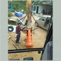 挖机液压抽沙泵和铰刀油管连接方法