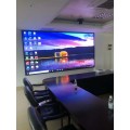 会议室展厅10平方室内P2全彩高清显示屏的显示效果和造价预算
