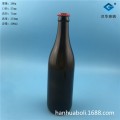 徐州生产500ml茶色啤酒玻璃瓶,一斤装玻璃酒瓶
