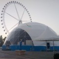 格拉丹快速搭建5-50米直径车展球形帐篷星空房多种结构可选择