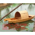 江西文青古建小木船 篷船 林造景渔船 上餐厅景观船 仿古船