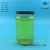 徐州生产600ml玻璃果酱瓶价格,罐头玻璃瓶批发订制