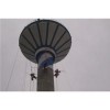 沧州钢铁厂伞形水塔刷漆翻新