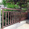 中式弧形阳台护栏 半圆阳台护栏 铝艺阳台护栏销售厂家