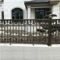 欧式铝艺围墙护栏 别墅栏杆 焊接铝艺护栏生产厂家