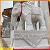 石材雕刻厂区门口招财大象石雕 景区吉祥如意石象摆件