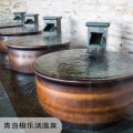 定制日式温泉极乐汤 凤吕大缸 陶瓷泡澡缸洗浴大缸一米一二