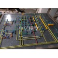 调压站工艺流程模型、LNG储气站模型