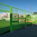 厦门低碳钢丝隔离防护围栏网双夹丝足球场围网羽毛球场围网
