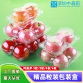 桃子苹果猕猴桃透明包装盒精装水果盒可定制