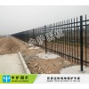 烤漆锌钢护栏报价 东莞厂区围墙栏杆 三横梁组装式护栏批发
