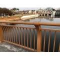 深圳河道护栏更换 不锈钢桥梁栏杆安装 景观栅栏图片