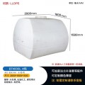 贵州习水供应4吨卧式水箱 大型方形塑料桶 车载运输储罐